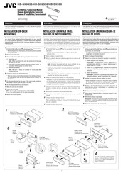 JVC KD-SX990 Guia De Inicio Rapido