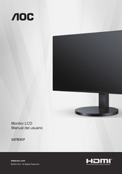 AOC U27B3CF Manual Del Usuario