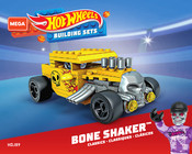 Mega HotWheels BONE SHAKER HDJ89 Instrucciones De Montaje