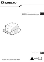 Zodiac CNX 30 iQ Manual De Instalación Y De Uso