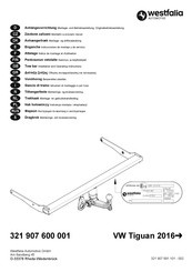 Westfalia 321 907 600 001 Instrucciones De Montaje Y De Servicio