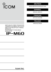 Icom IP-M60 Manual Básico