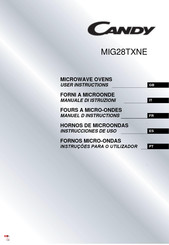 Candy MIG28TXNE Instrucciones De Uso