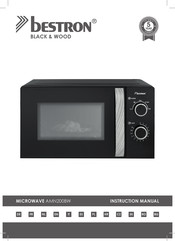 Bestron BLACK & WOOD AMN200BW Manual De Instrucciones