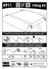 Yakima K911 Instrucciones De Montaje