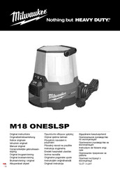 Milwaukee ONESLSP Manual Original