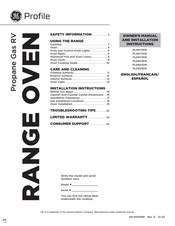 GE Profile PLD617DW Manual Del Propietario E Instrucciones De Instalación