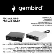 Gembird FDI2-ALLIN1-AB Manual