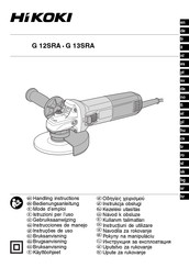 HIKOKI G 12SRA Instrucciones De Manejo