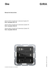 Gira One 5011 00 Manual De Instrucciones