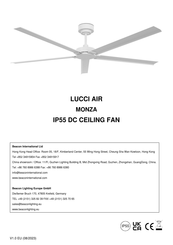 Beacon Lighting LUCCI AIR MONZA Manual Del Usuario