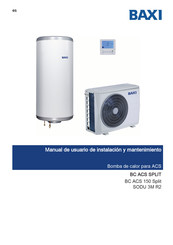 Baxi BC ACS 150 SPLIT Manual De Usuario De Instalación