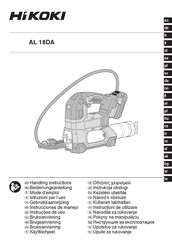 HIKOKI AL 18DA Instrucciones De Manejo