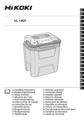 HIKOKI UL 18DF Instrucciones De Manejo