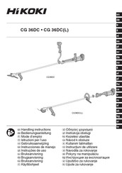 HIKOKI CG 36DC(L) Instrucciones De Manejo