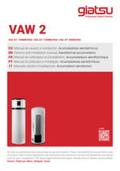 Giatsu VAW 2 Manual De Usuario E Instalacion