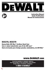 DeWalt DCS378 Manual De Instrucciones