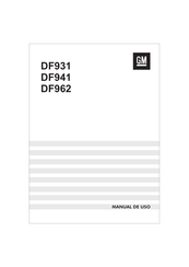 GM DF931 Manual De Uso