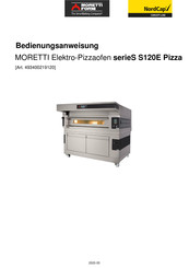 Moretti Forni NordCap S120E Pizza Manual Instrucciones