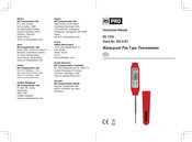 RS Pro RS-133A Manual De Instrucciones