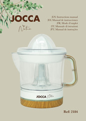 JOCCA Nature 2184 Manual De Instrucciones