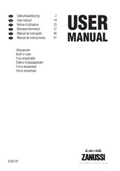 Zanussi ZOB141 Manual De Instrucciones