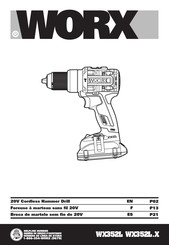 Worx WX352L Serie Manual Del Usuario