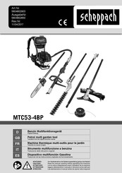 Scheppach MTC53-4BP Traducción De Las Instrucciones Originales De Funcionamiento