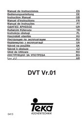 Teka DVT Vr.01 Manual De Instrucciones