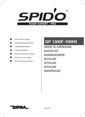 DIPRA SPIDO GP 1300F-100H5 Manual De Instrucciones Original