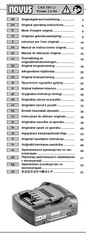 Novus CAS 18V Li-Power 2.0 Ah Manual De Instrucciones Original