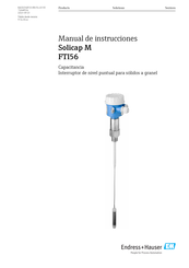 Endress+Hauser Solicap M FTI55 Manual De Instrucciones