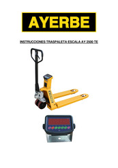 ayerbe AY 2500 TE Manual De Instrucciones