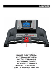 BH FITNESS G6416URF Manual De Instrucciones