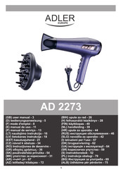 Adler europe AD 2273 Manual De Uso