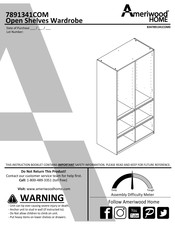 Ameriwood HOME 7891341COM Instrucciones De Montaje