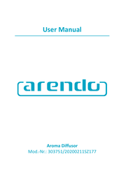 ARENDO 303751 Manual De Instrucciones