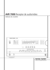 Harman Kardon AVR 7000 Manual Del Usuario