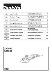 Makita GA9090 Manual De Instrucciones