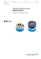 Endress+Hauser iTEMP TMT36 Manual De Instrucciones