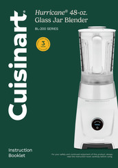 Cuisinart Hurricane BL-200 Serie Manual De Instrucciones