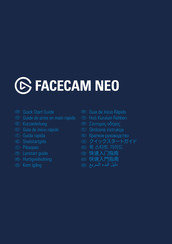 Elgato FACECAM NEO Guia De Inicio Rapido