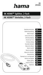 Hama 00205284 Instrucciones De Uso
