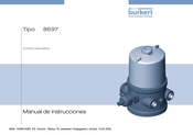 Burkert 8697 Manual De Instrucciones