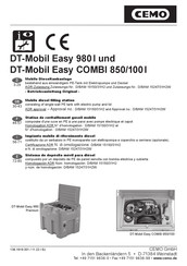 CEMO DT-Mobil Easy 980I Manual De Instrucciones