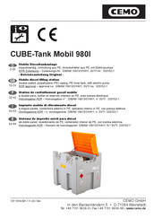 CEMO 11632 Manual De Instrucciones