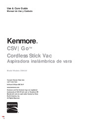 Kenmore CSV Go DS4020 Manual De Uso Y Cuidado