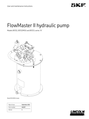 SKF 85722MSO Guía De Usuario Y Mantenimiento