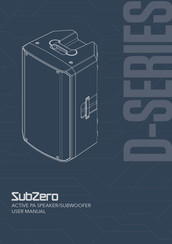 Gear4music SubZero D18S Manual Del Usuario