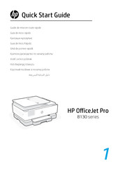 HP OfficeJet Pro 8130 Serie Guia De Inicio Rapido